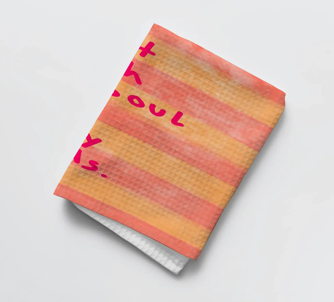 Don't touch my soul with dirty hands canovaccio da cucina da Illustration Raissa Oltmanns