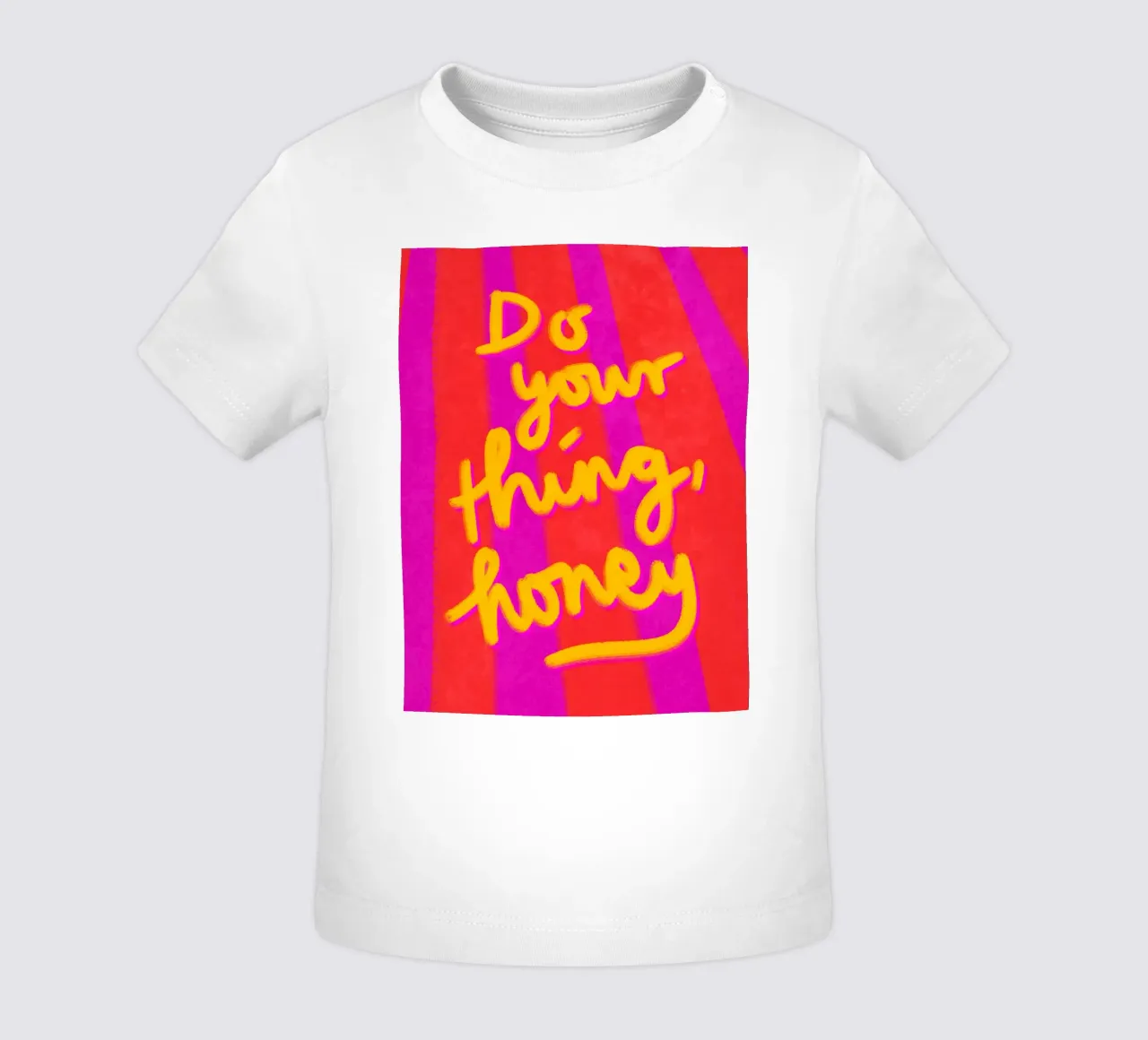 Do your Thing, honey maglietta neonato da Illustration Raissa Oltmanns