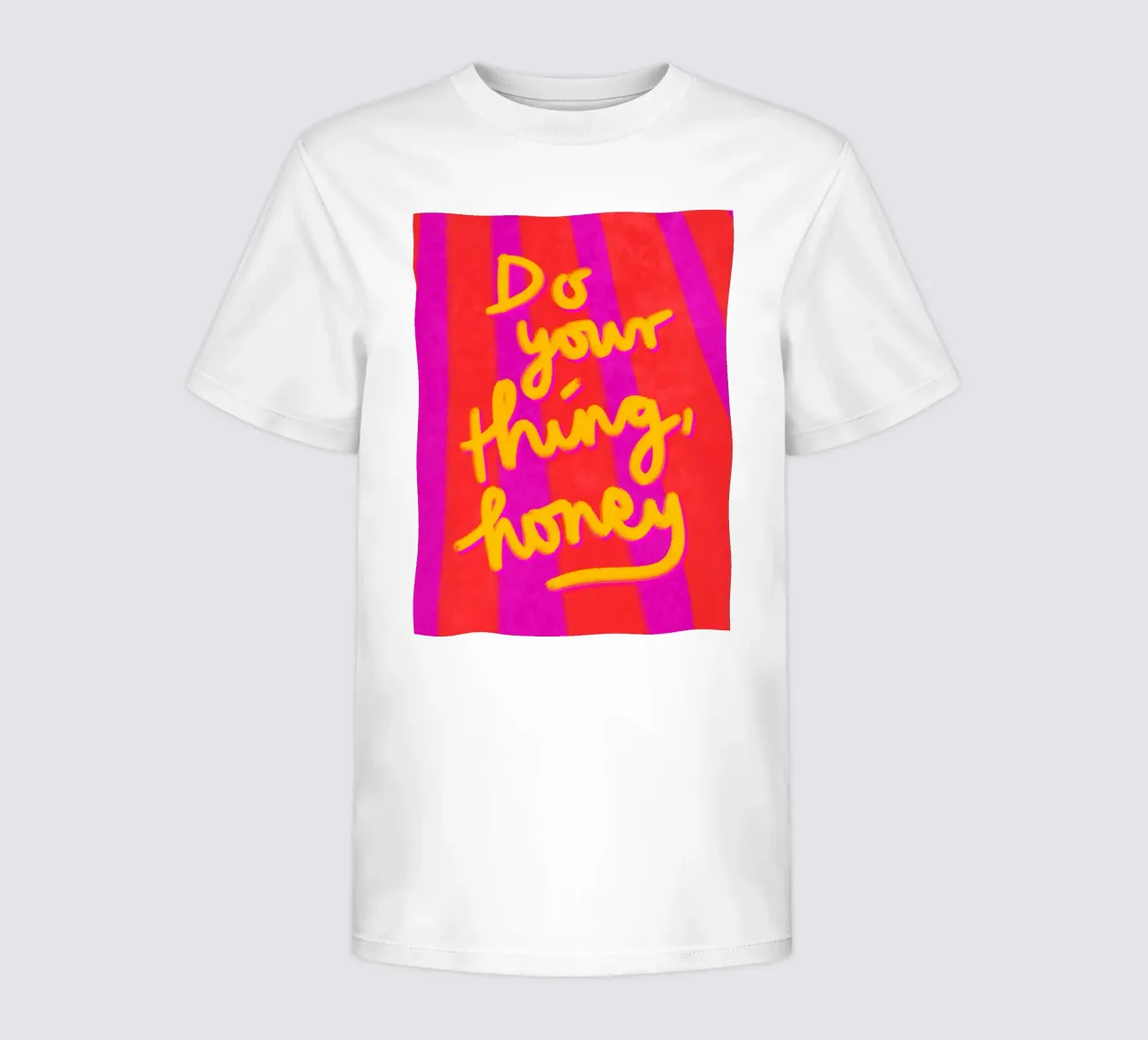 Do your Thing, honey t-shirt bambini da Illustration Raissa Oltmanns