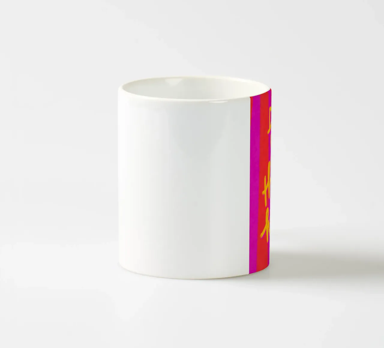 Do your Thing, honey tazza in ceramica da Illustration Raissa Oltmanns