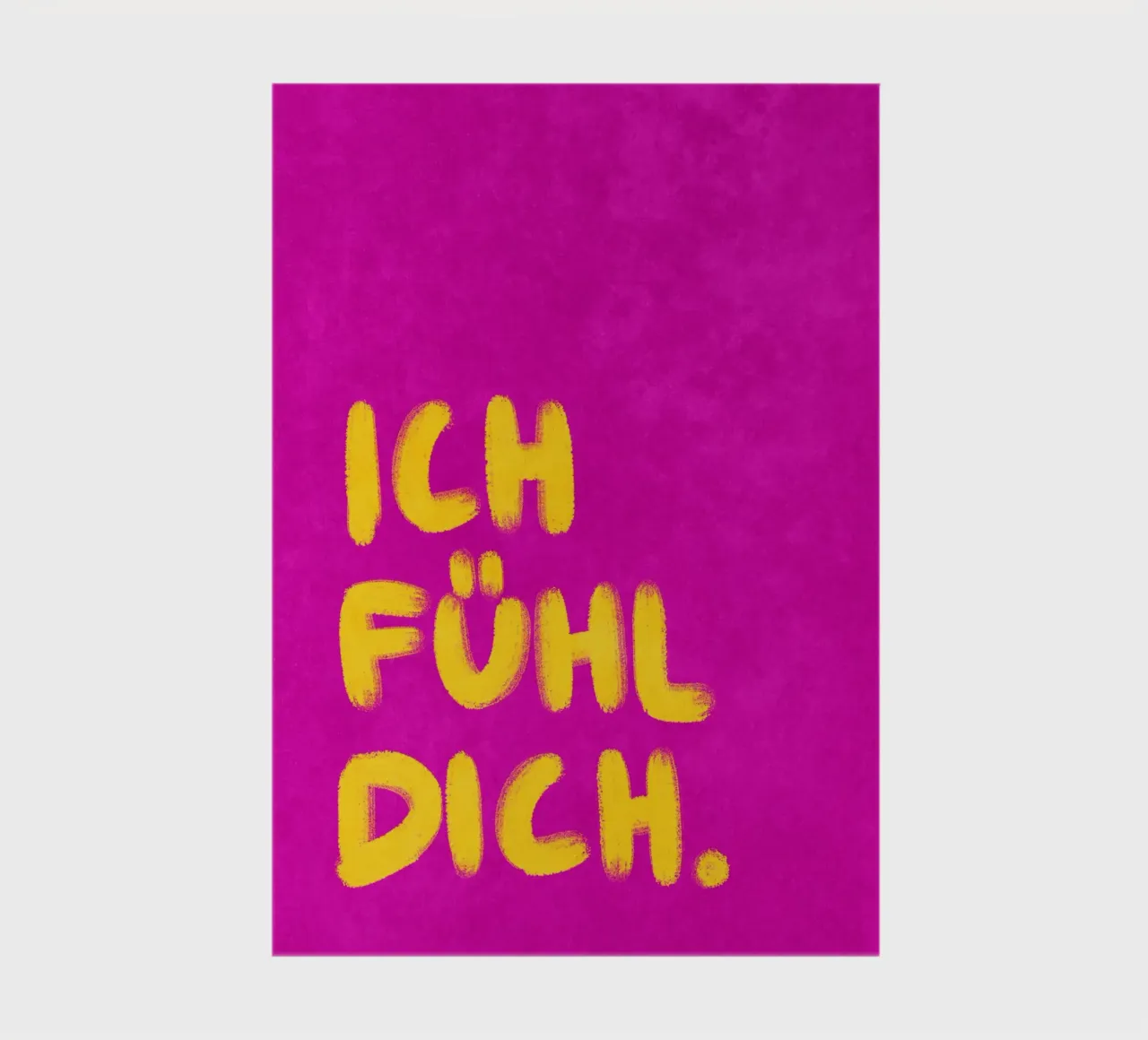 Ich fühl dich notebook by Illustration Raissa Oltmanns