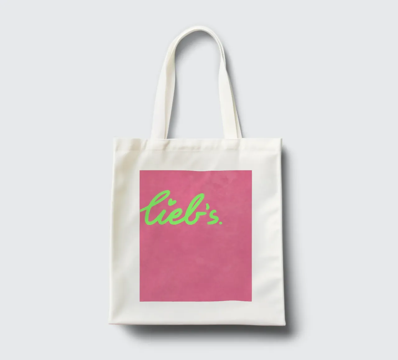 Norddeutsche Liebeserklärung: liebs borsa in juta da Illustration Raissa Oltmanns
