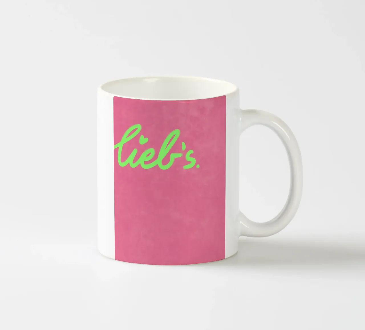 Norddeutsche Liebeserklärung: liebs tazza in ceramica da Illustration Raissa Oltmanns