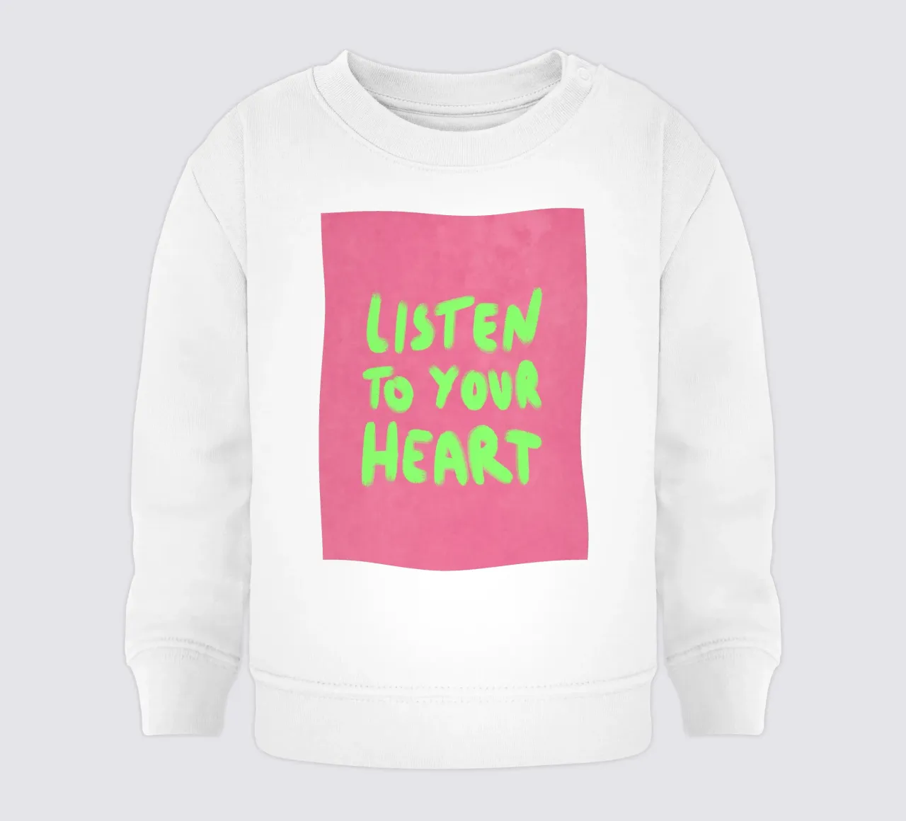 Listen to your Heart felpa neonato da Illustration Raissa Oltmanns