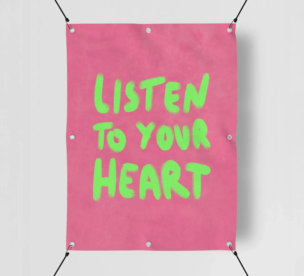 Listen to your Heart telo in pvc da Illustration Raissa Oltmanns