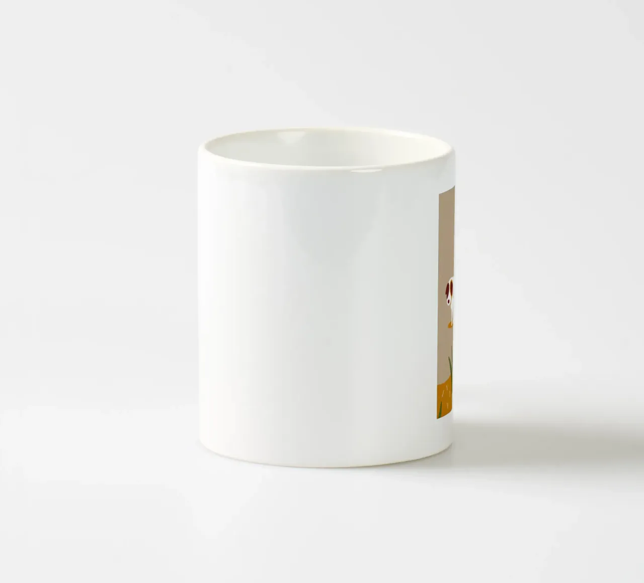 Cane e maiale Retro Pop tazza in ceramica da THE LATEST SHOP