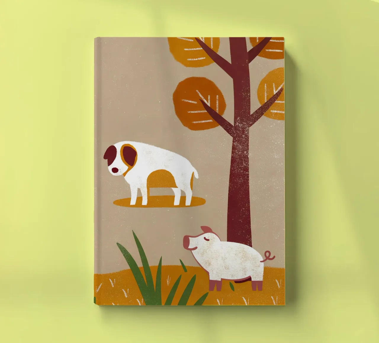 Cane e maiale Retro Pop diario da THE LATEST SHOP