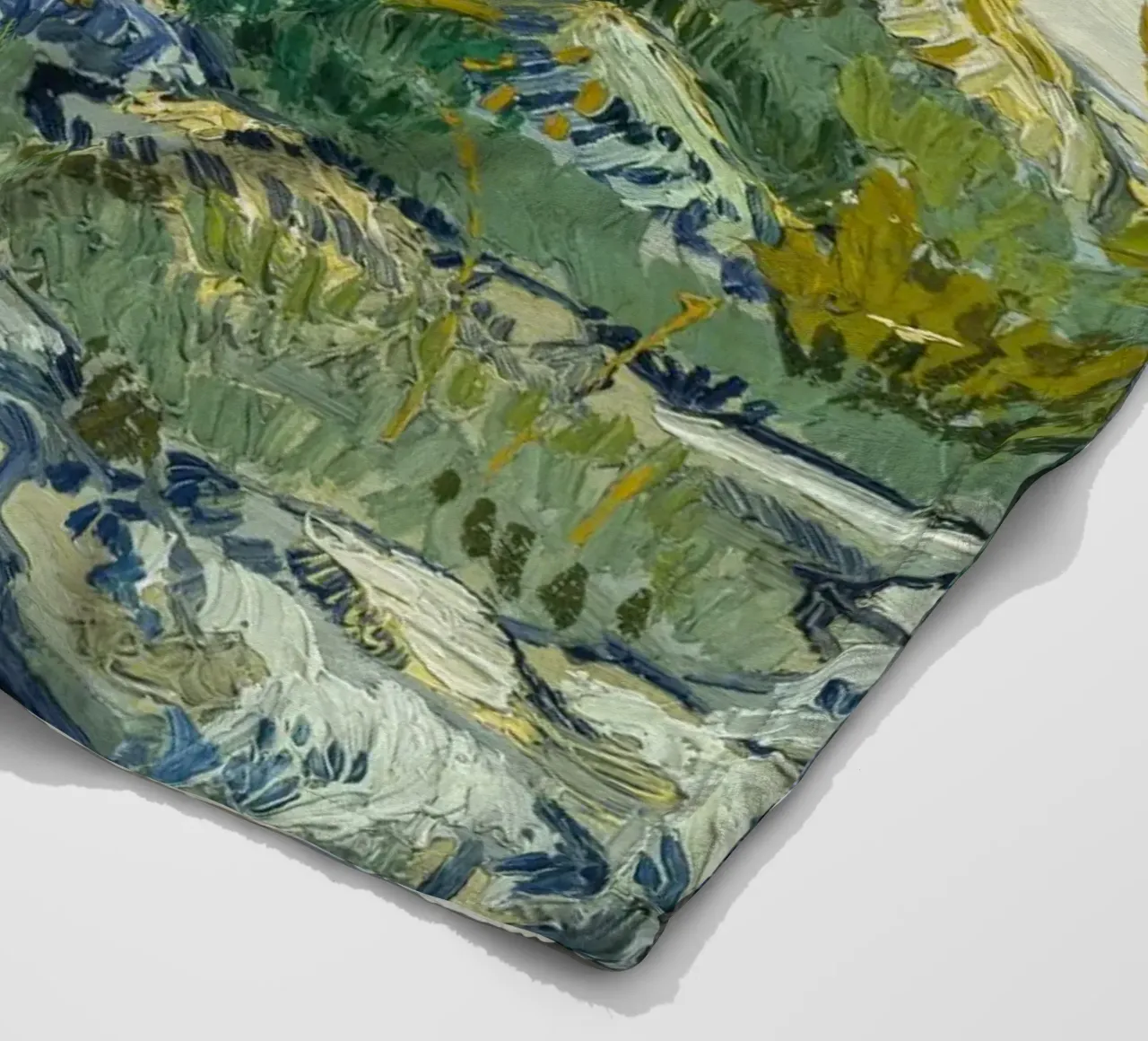 van Gogh, Roccia con quercia Dipinto a olio coperta in pile da Carinaprint