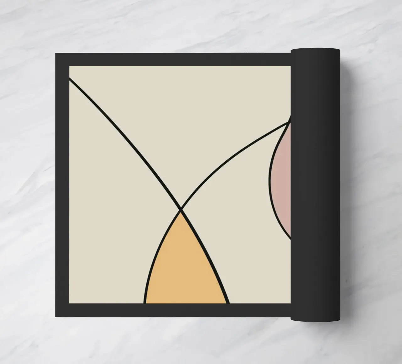 Minimal graceful line art abstract 14 zerbino da Little Dean