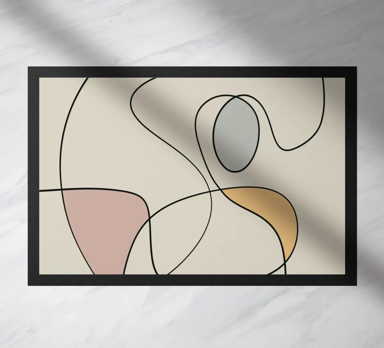 Minimal graceful line art abstract 18 zerbino da Little Dean