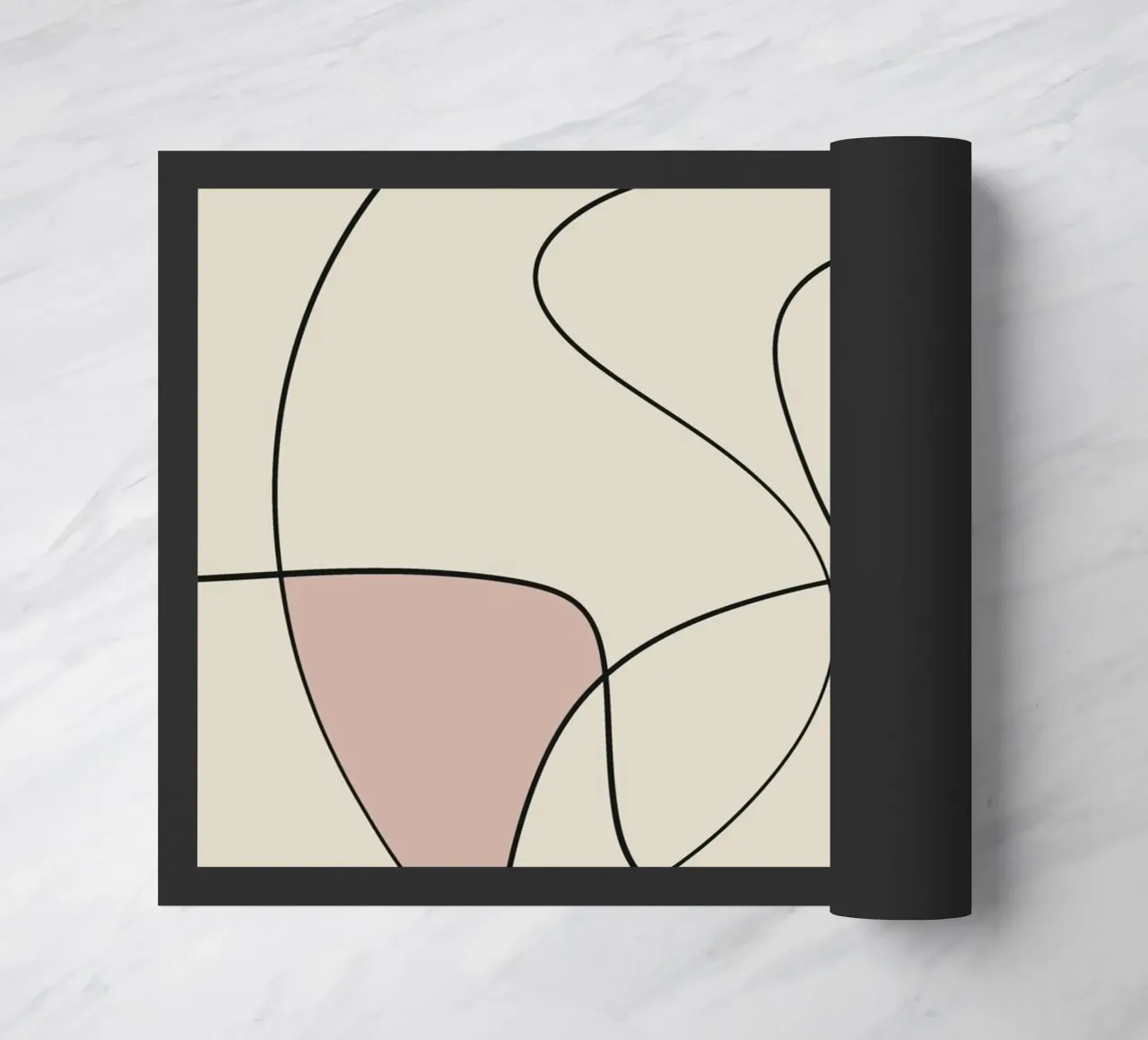 Minimal graceful line art abstract 18 zerbino da Little Dean