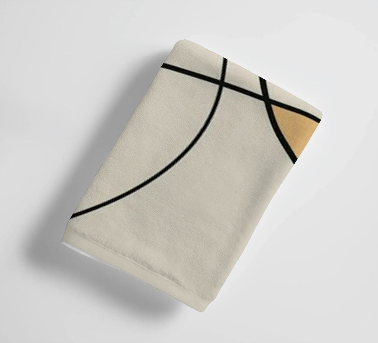 Minimal graceful line art abstract 18 asciugamano da bagno da Little Dean