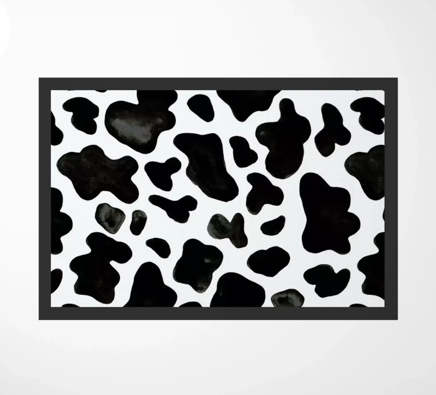 Cow doormat by Sabrina Ziegenhorn