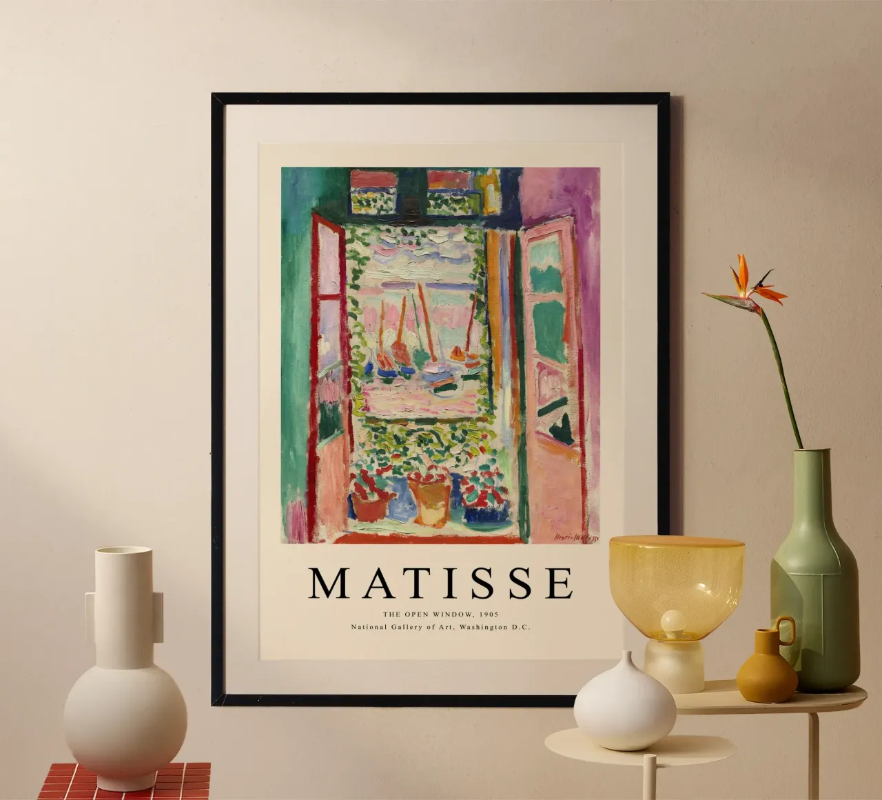 Henri Matisse - Finestra aperta - Stampa d'arte Fauvismo poster da NorwesClub