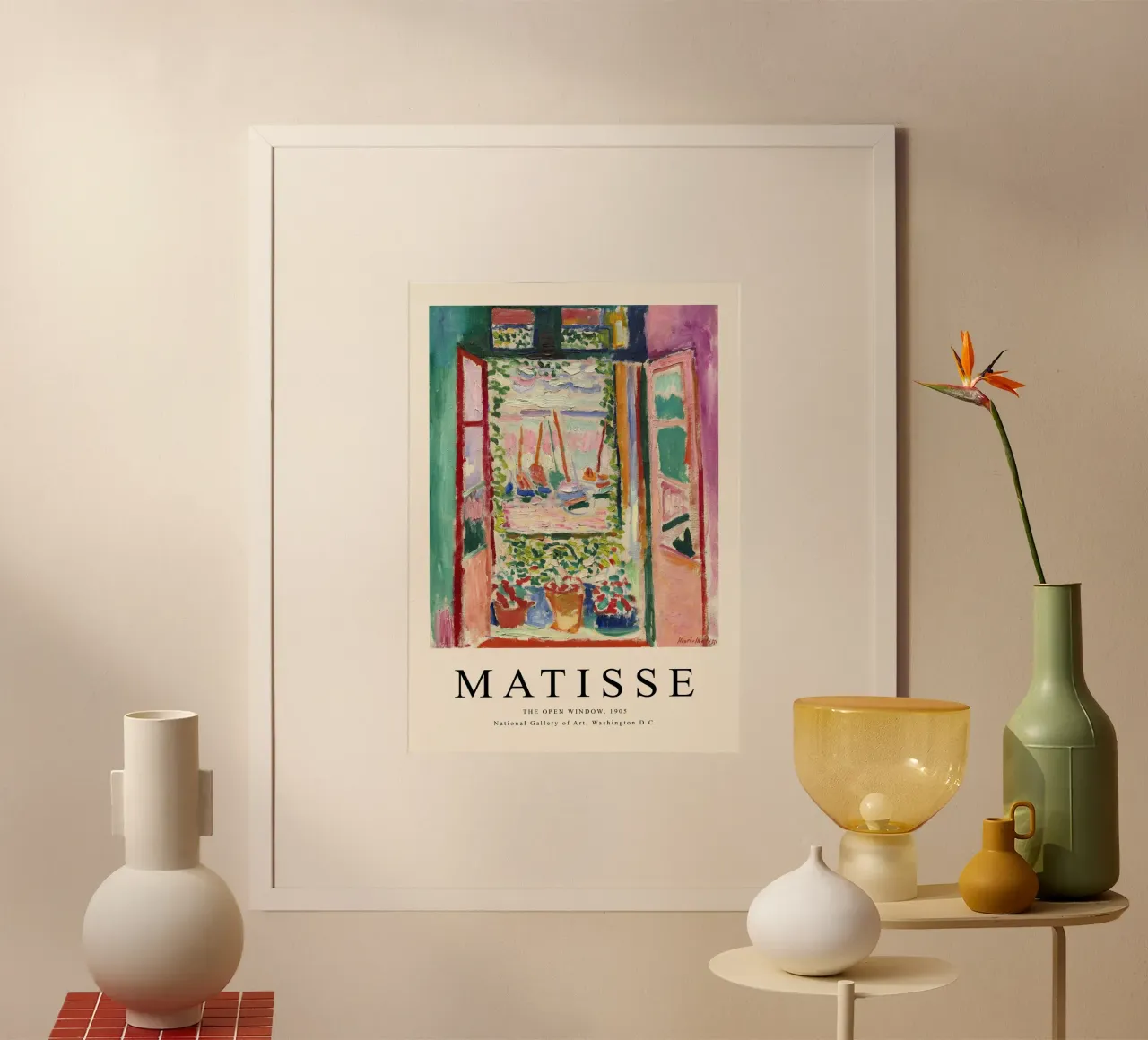Henri Matisse - Finestra aperta - Stampa d'arte Fauvismo poster da NorwesClub