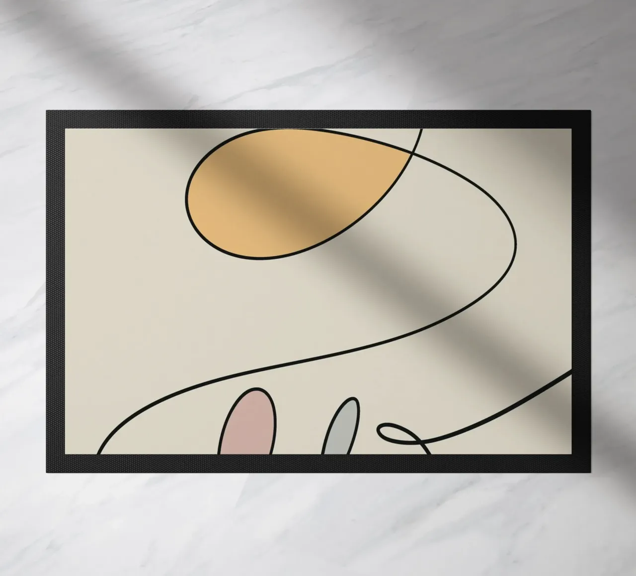 Minimal graceful line art abstract 17 zerbino da Little Dean