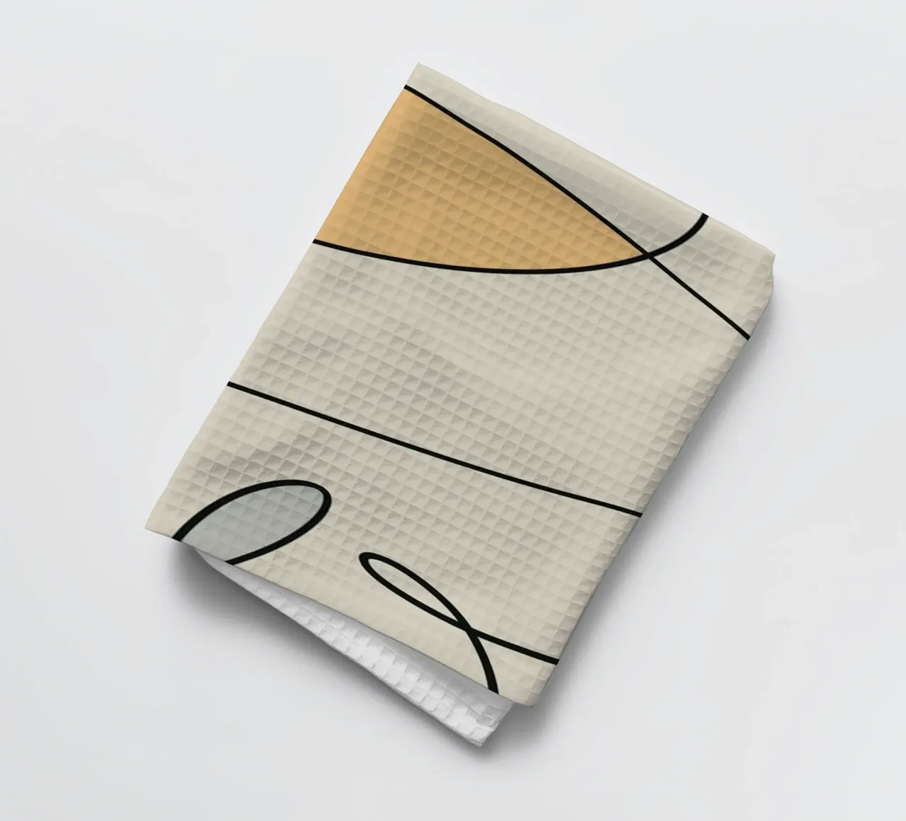 Minimal graceful line art abstract 17 canovaccio da cucina da Little Dean