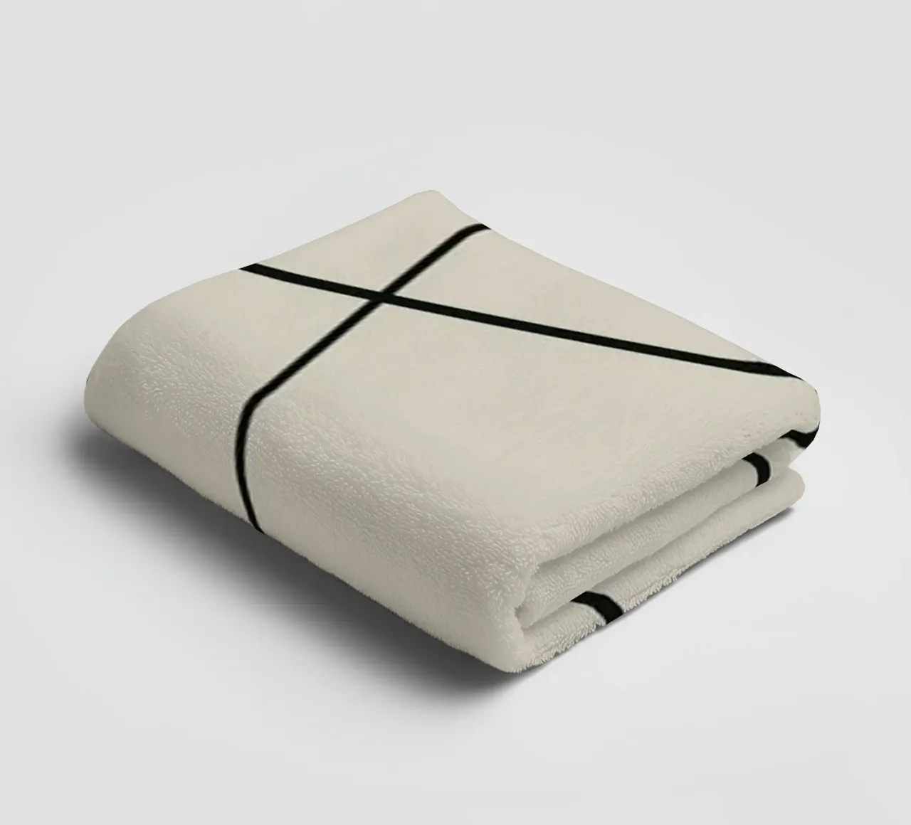 Minimal graceful line art abstract 16 asciugamano da bagno da Little Dean