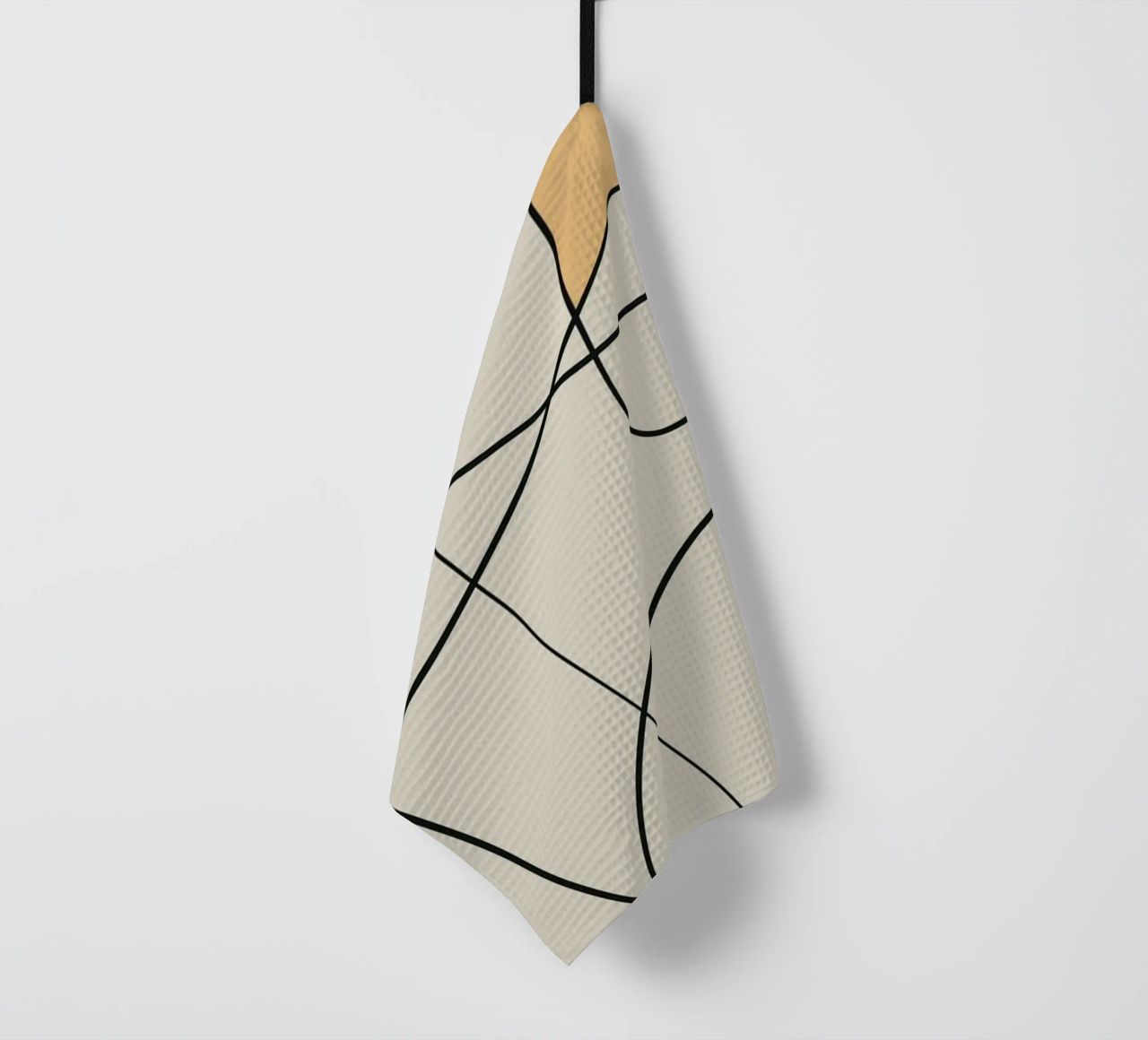 Minimal graceful line art abstract 16 canovaccio da cucina da Little Dean
