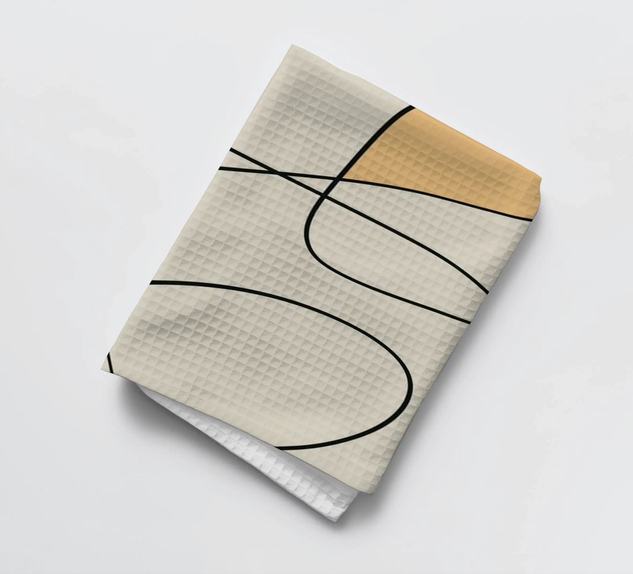 Minimal graceful line art abstract 16 canovaccio da cucina da Little Dean