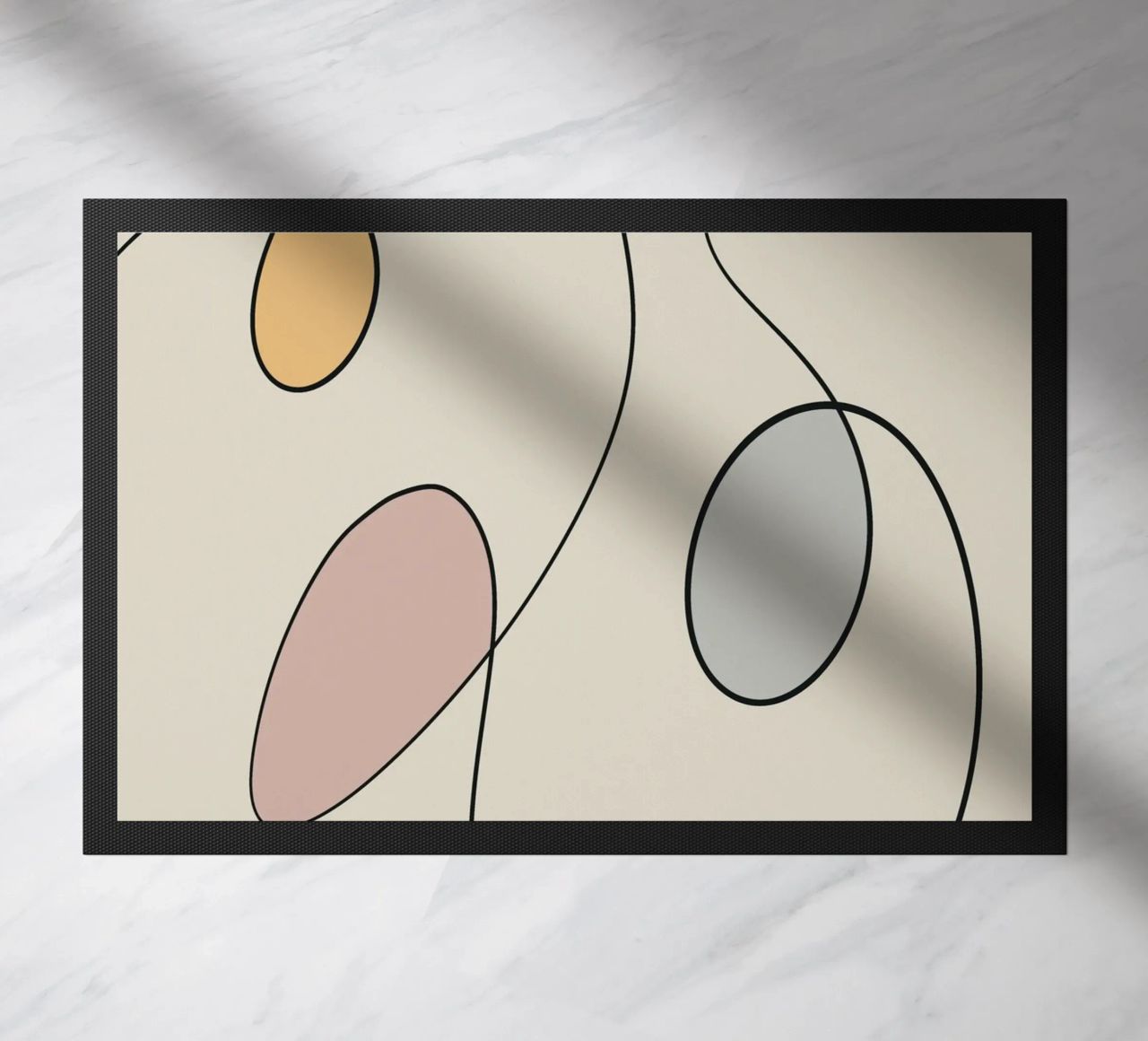 Minimal graceful line art abstract 15 zerbino da Little Dean