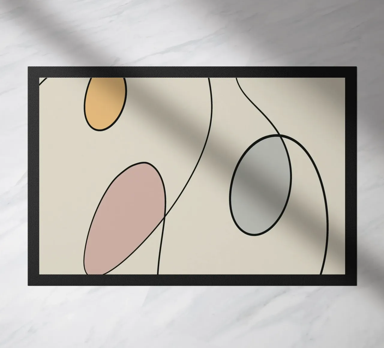 Minimal graceful line art abstract 15 zerbino da Little Dean