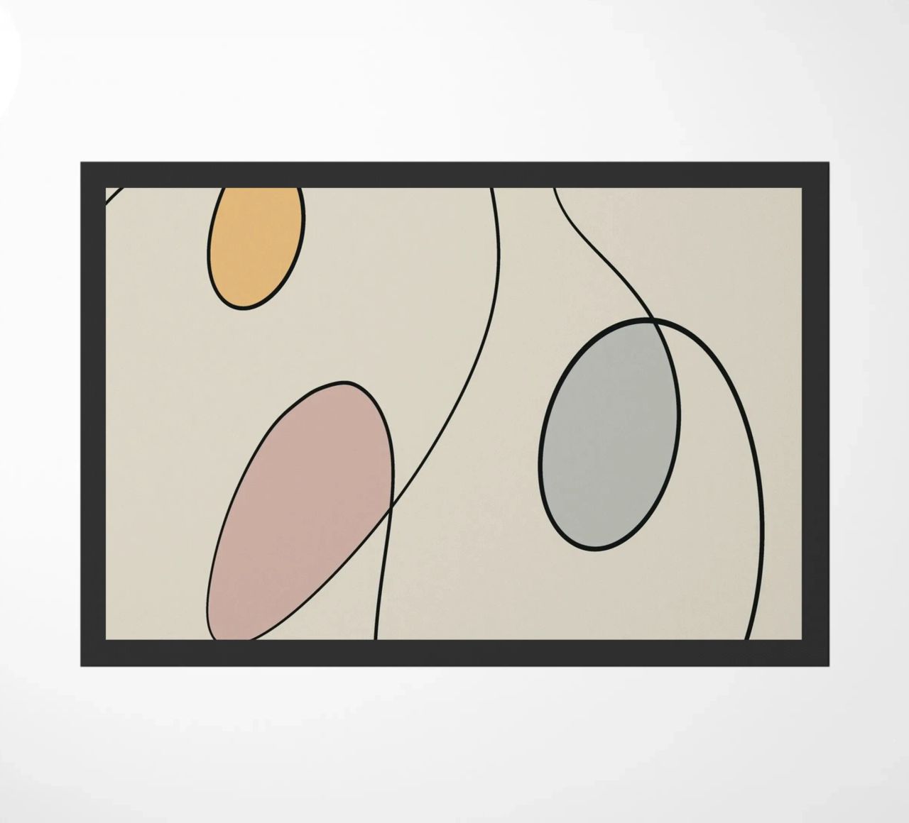 Minimal graceful line art abstract 15 zerbino da Little Dean