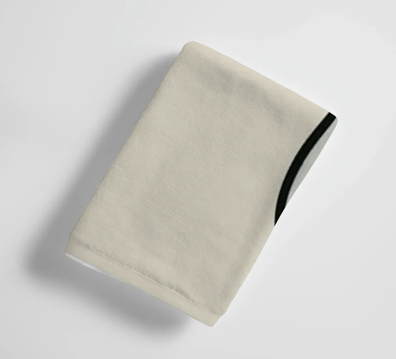 Dessin au trait minimaliste et gracieux abstrait 15 serviette de bain de Little Dean