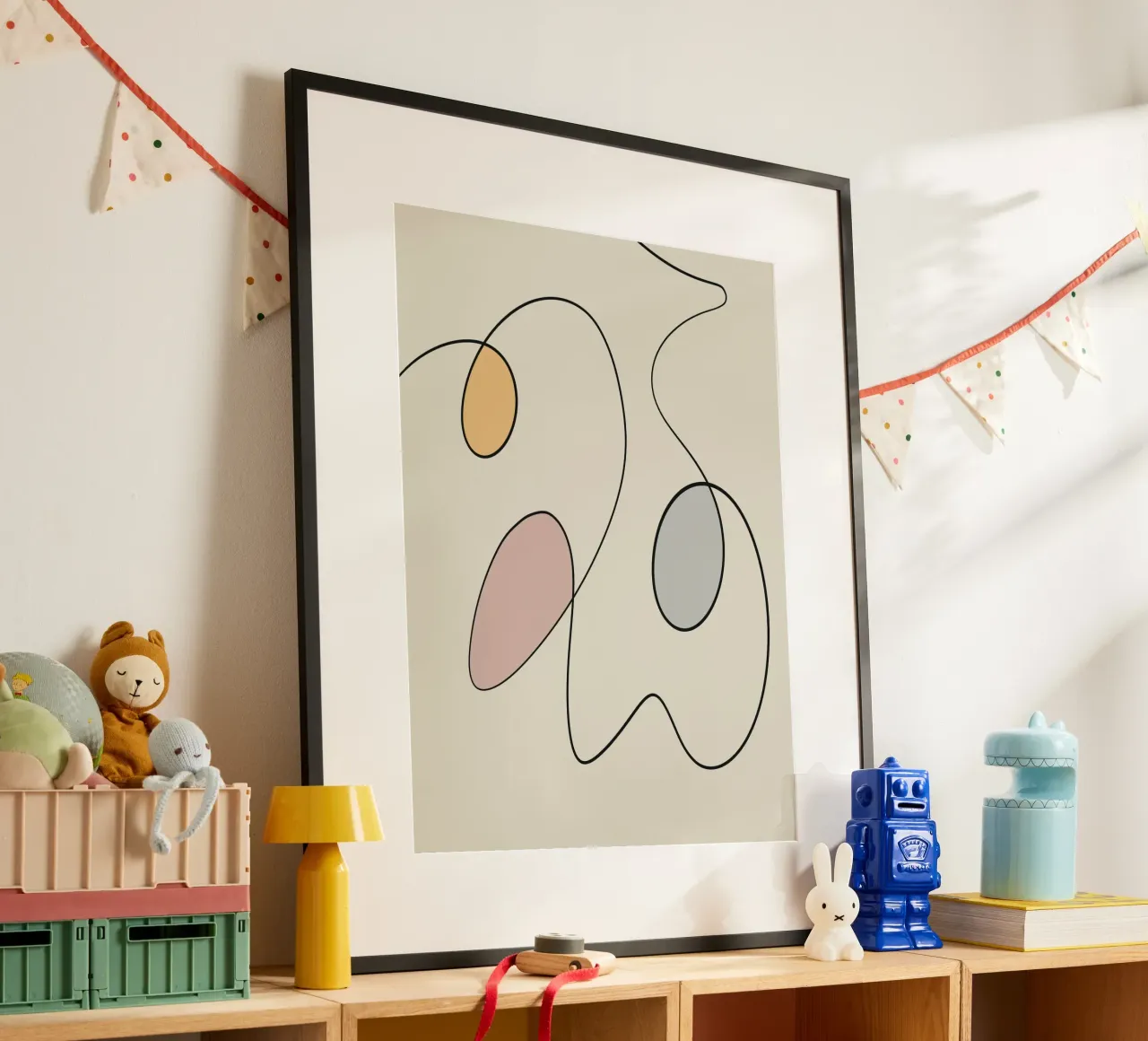 Minimal graceful line art abstract 15 carta hahnemühle da Little Dean