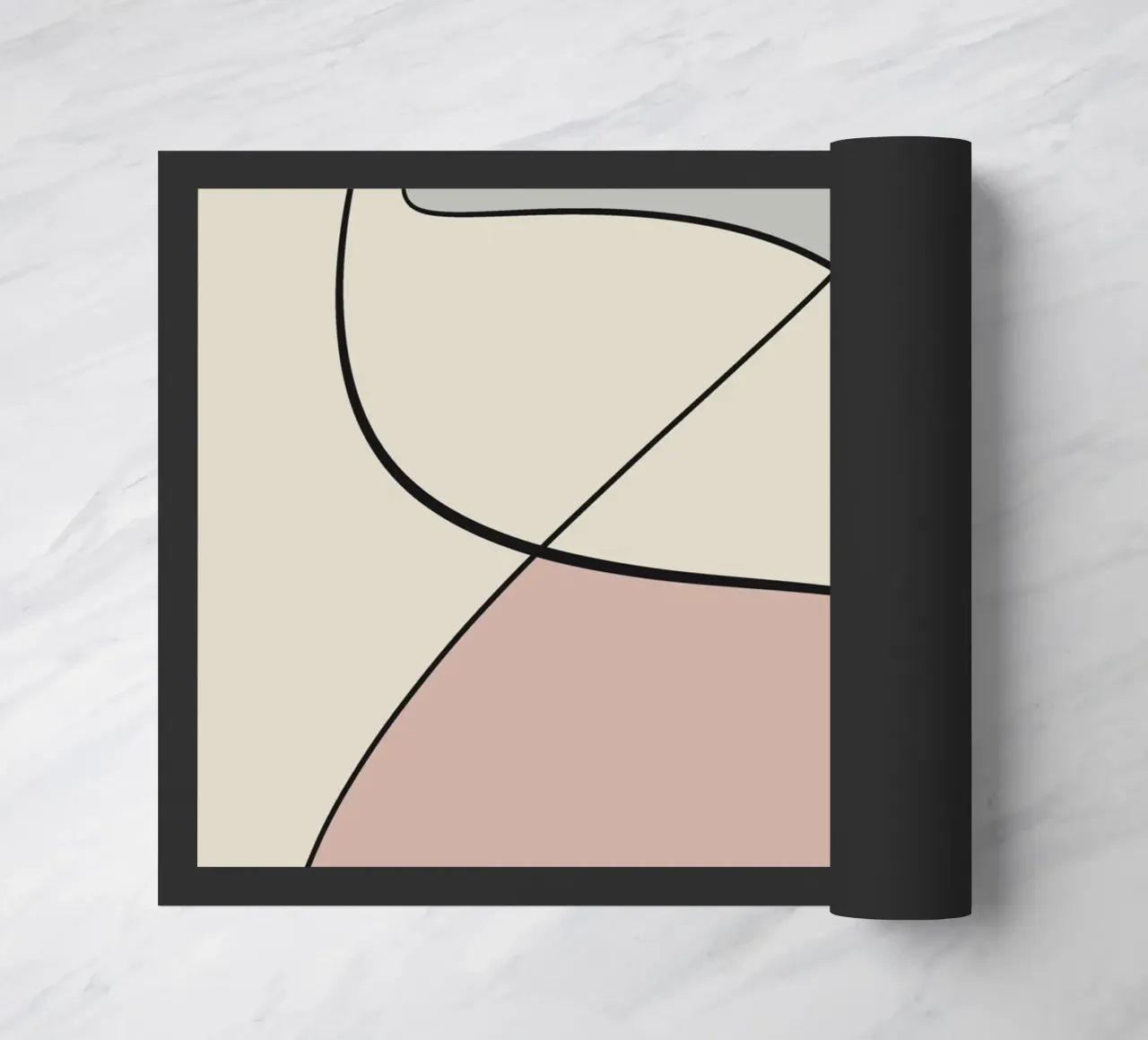 Minimal graceful line art abstract 13 zerbino da Little Dean