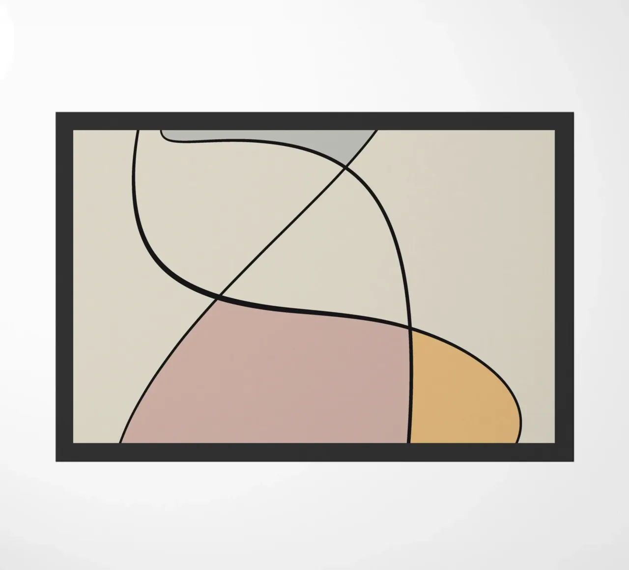 Minimal graceful line art abstract 13 zerbino da Little Dean