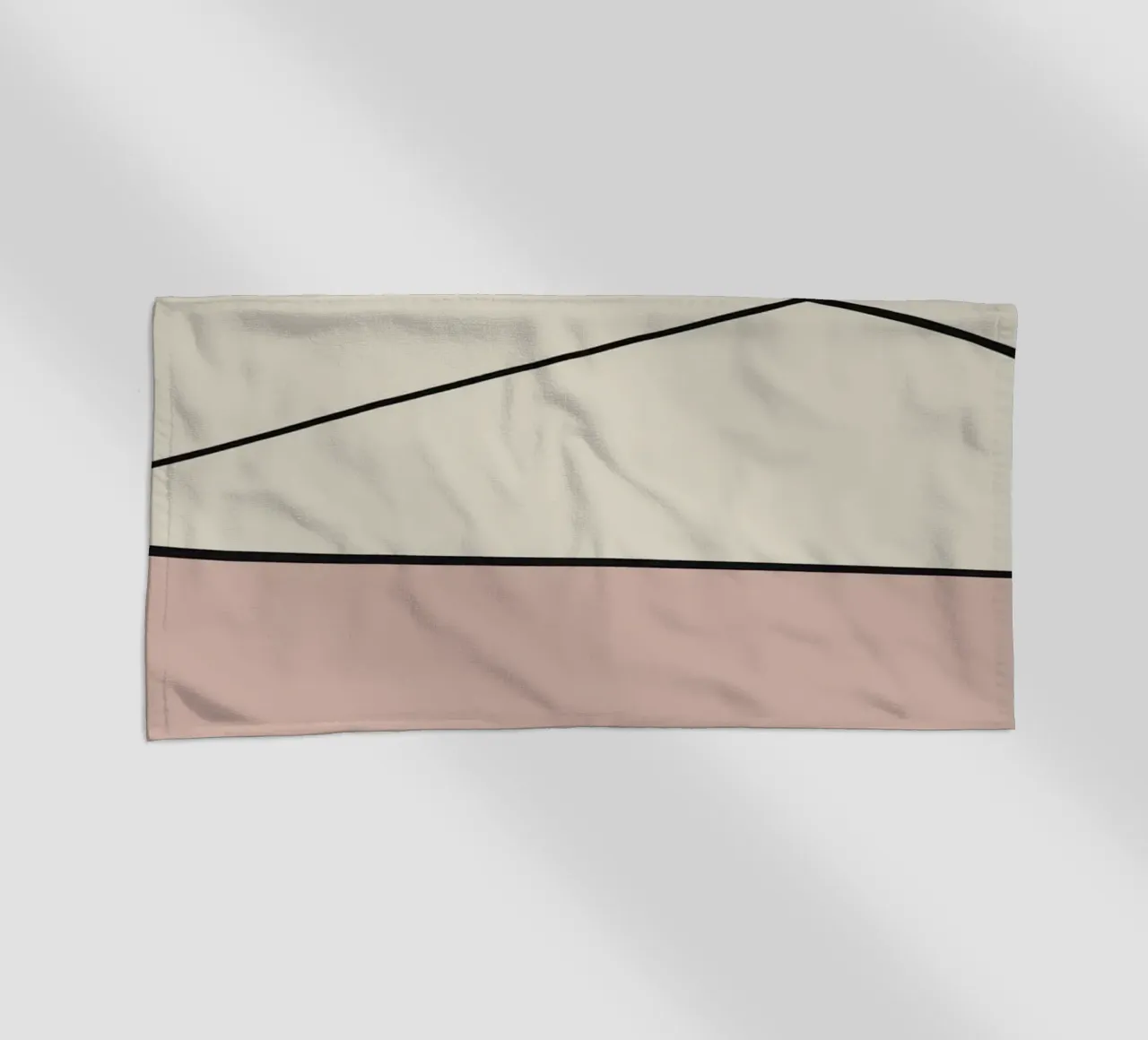 Minimal graceful line art abstract 13 telo mare da Little Dean