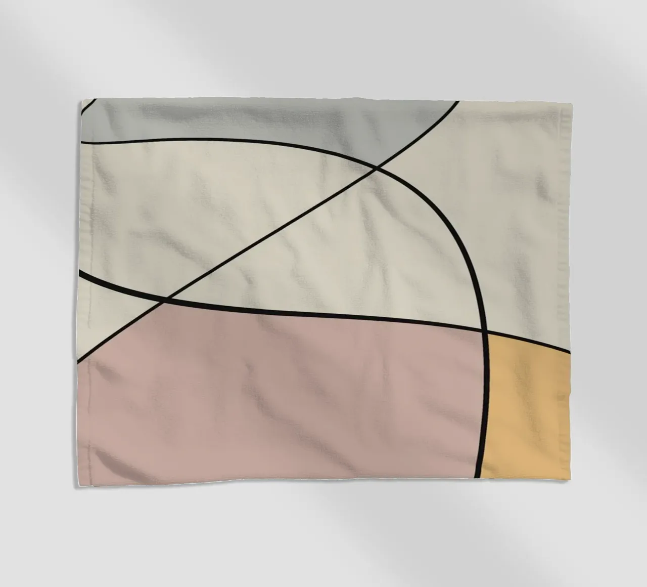 Minimal graceful line art abstract 13 telo mare da Little Dean