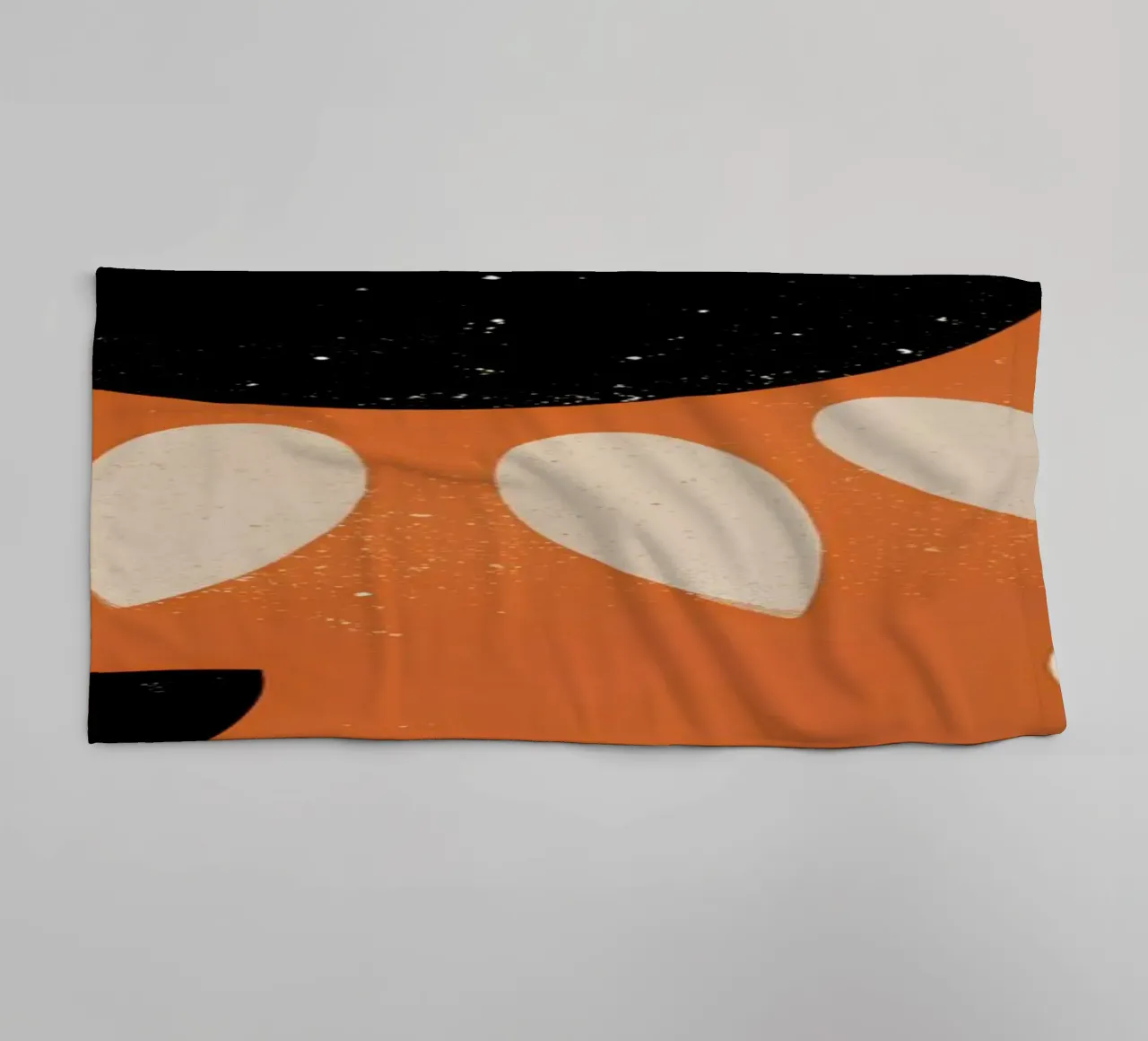 Sunflower and Rabbit Retro Pop towel by THE LATEST SHOP