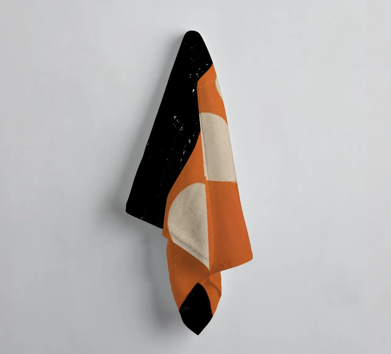 Sunflower and Rabbit Retro Pop towel by THE LATEST SHOP