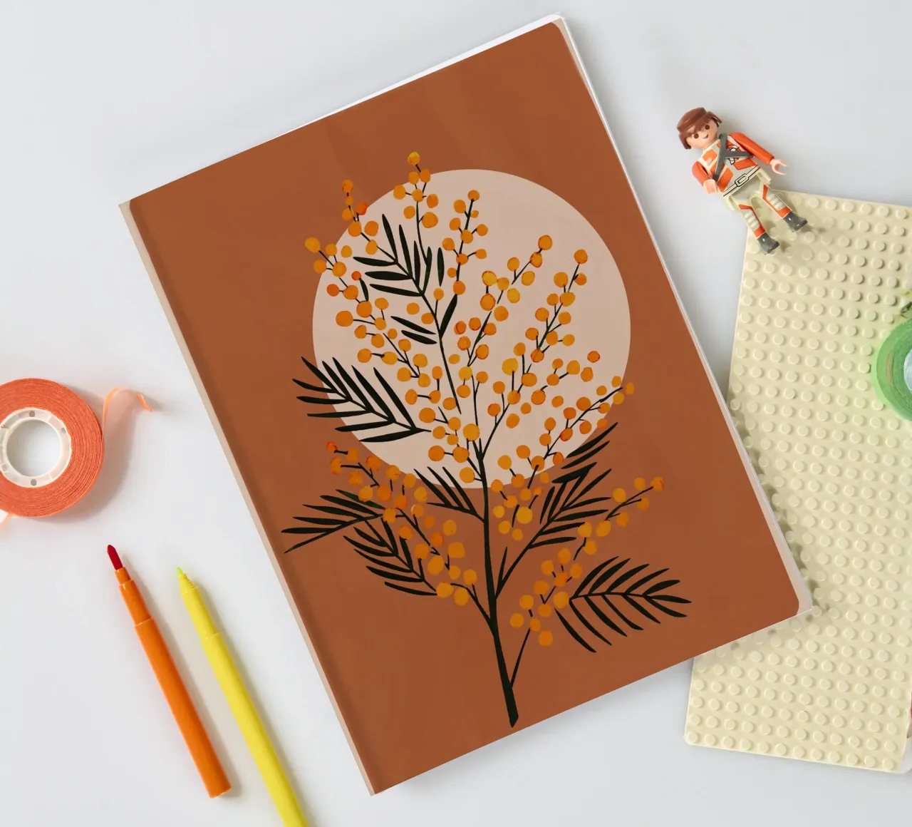 The Mimosa 1 notebook by cityart