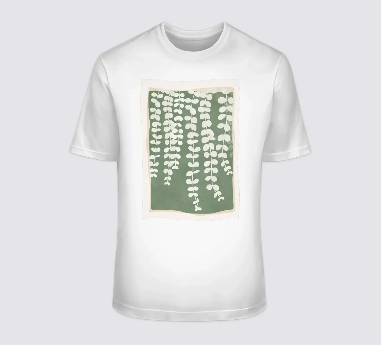 Minimal Abstract Leaves 2 t-shirt da cityart