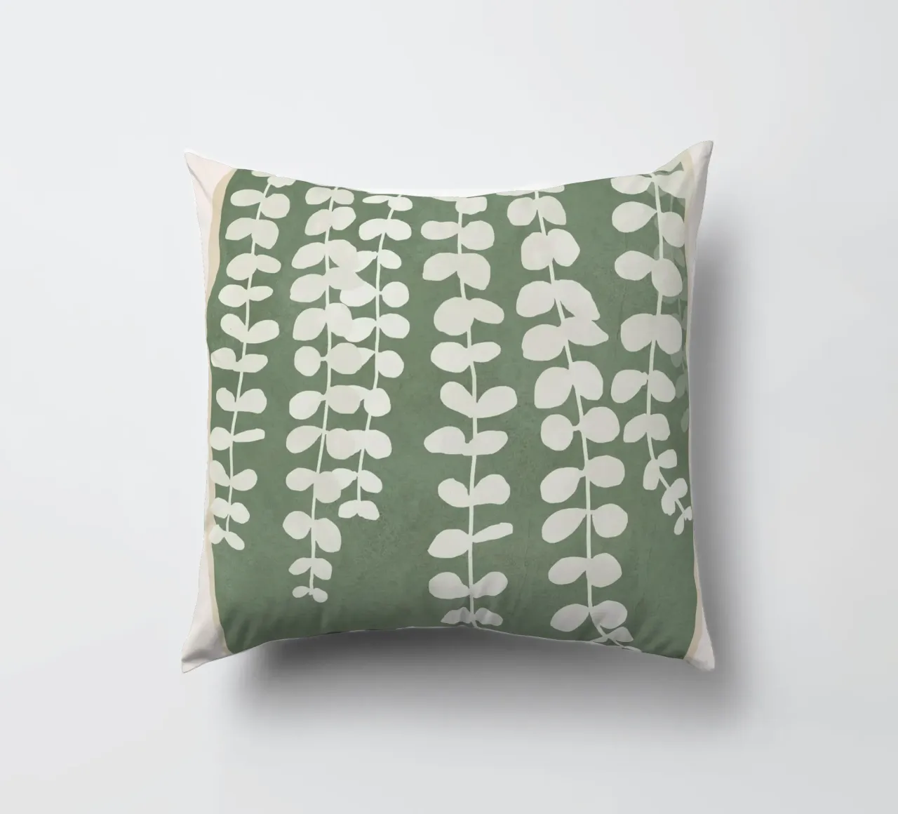 Minimal Abstract Leaves 2 cuscino da cityart
