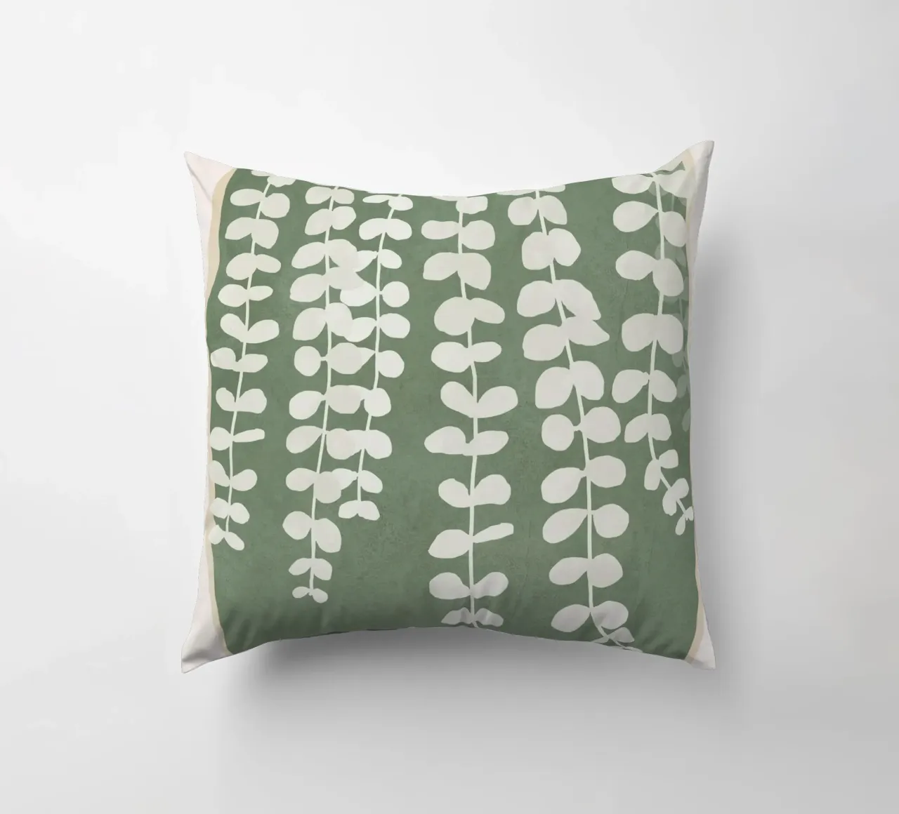 Minimal Abstract Leaves 2 cuscino da cityart