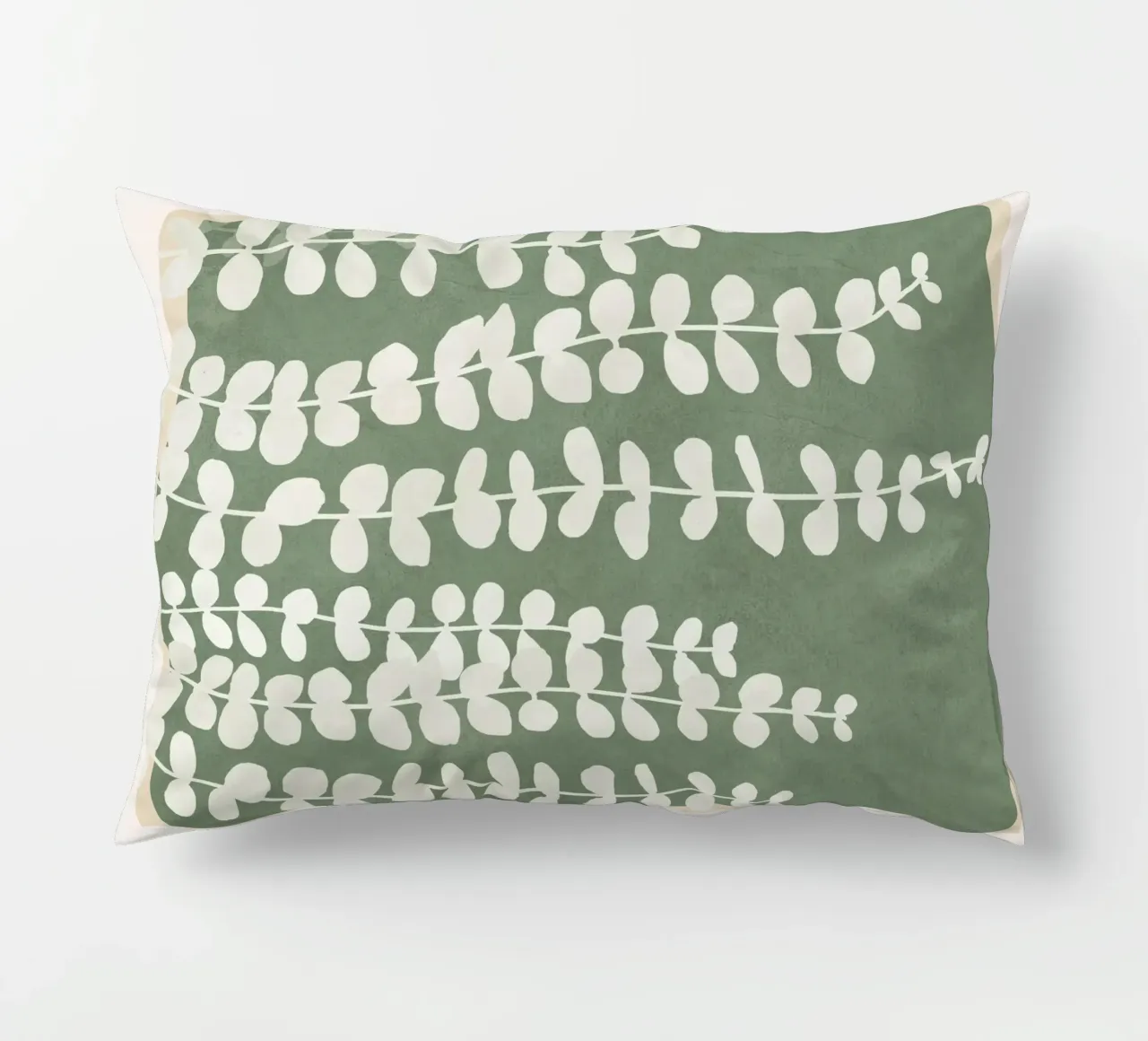 Minimal Abstract Leaves 2 cuscino da cityart
