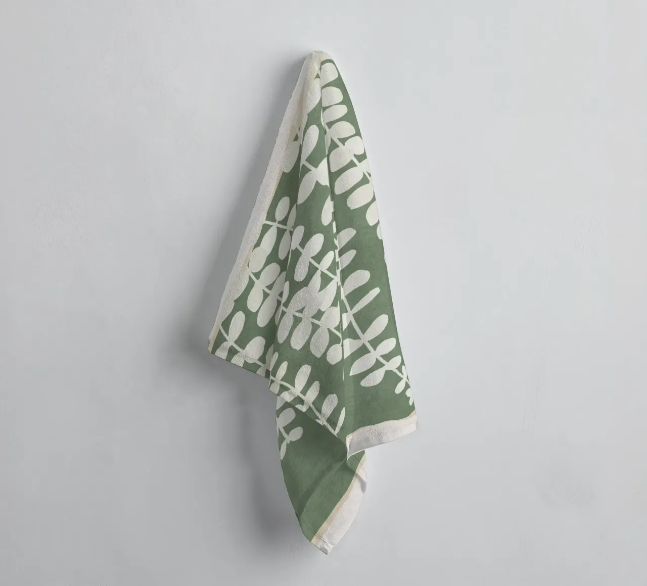 Minimal Abstract Leaves 2 asciugamano da bagno da cityart