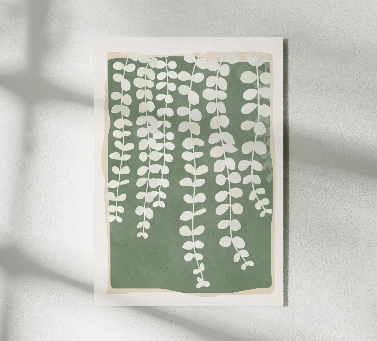 Minimal Abstract Leaves 2 plexiglass da cityart