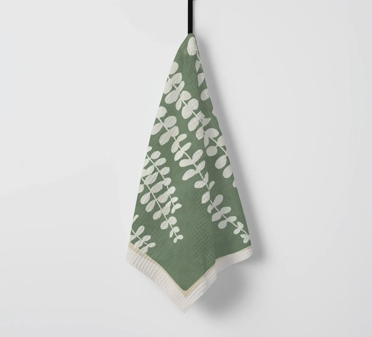 Minimal Abstract Leaves 2 canovaccio da cucina da cityart