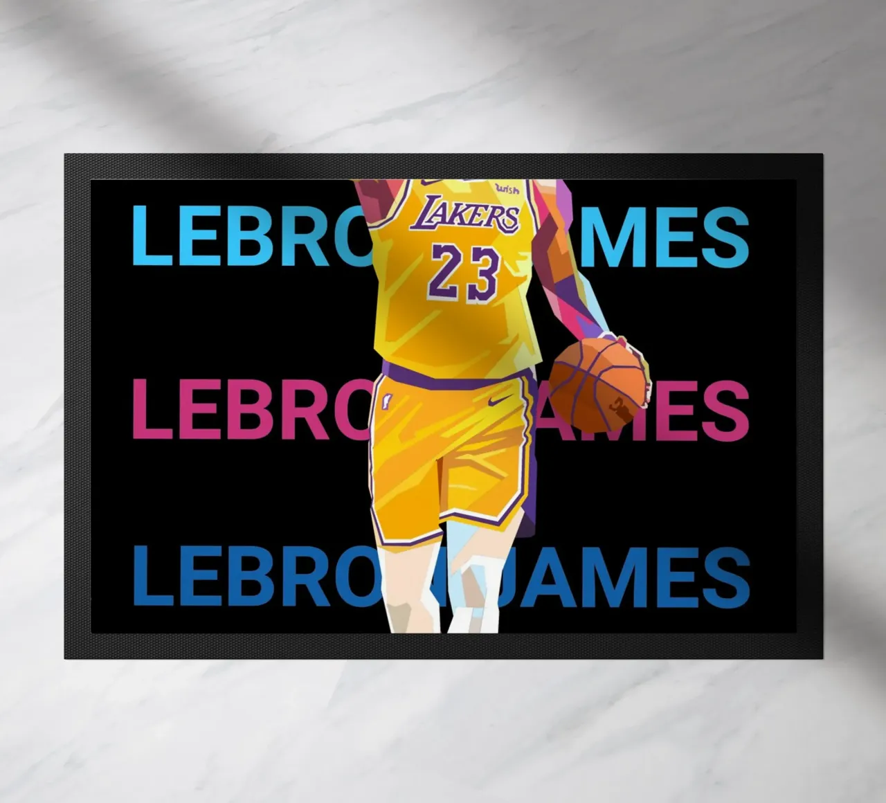 Lebron James art zerbino da Hantamrata