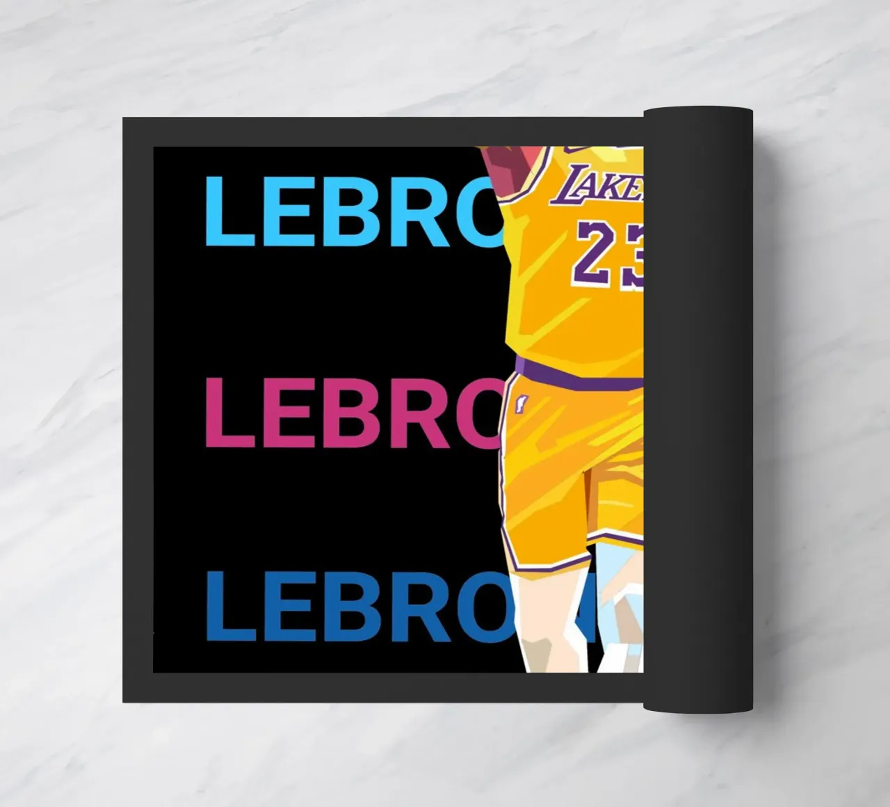 Lebron James art zerbino da Hantamrata