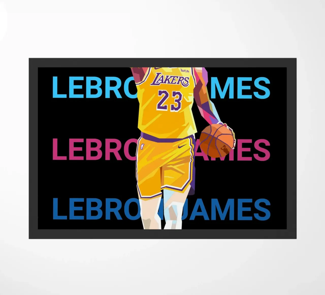 Lebron James art zerbino da Hantamrata