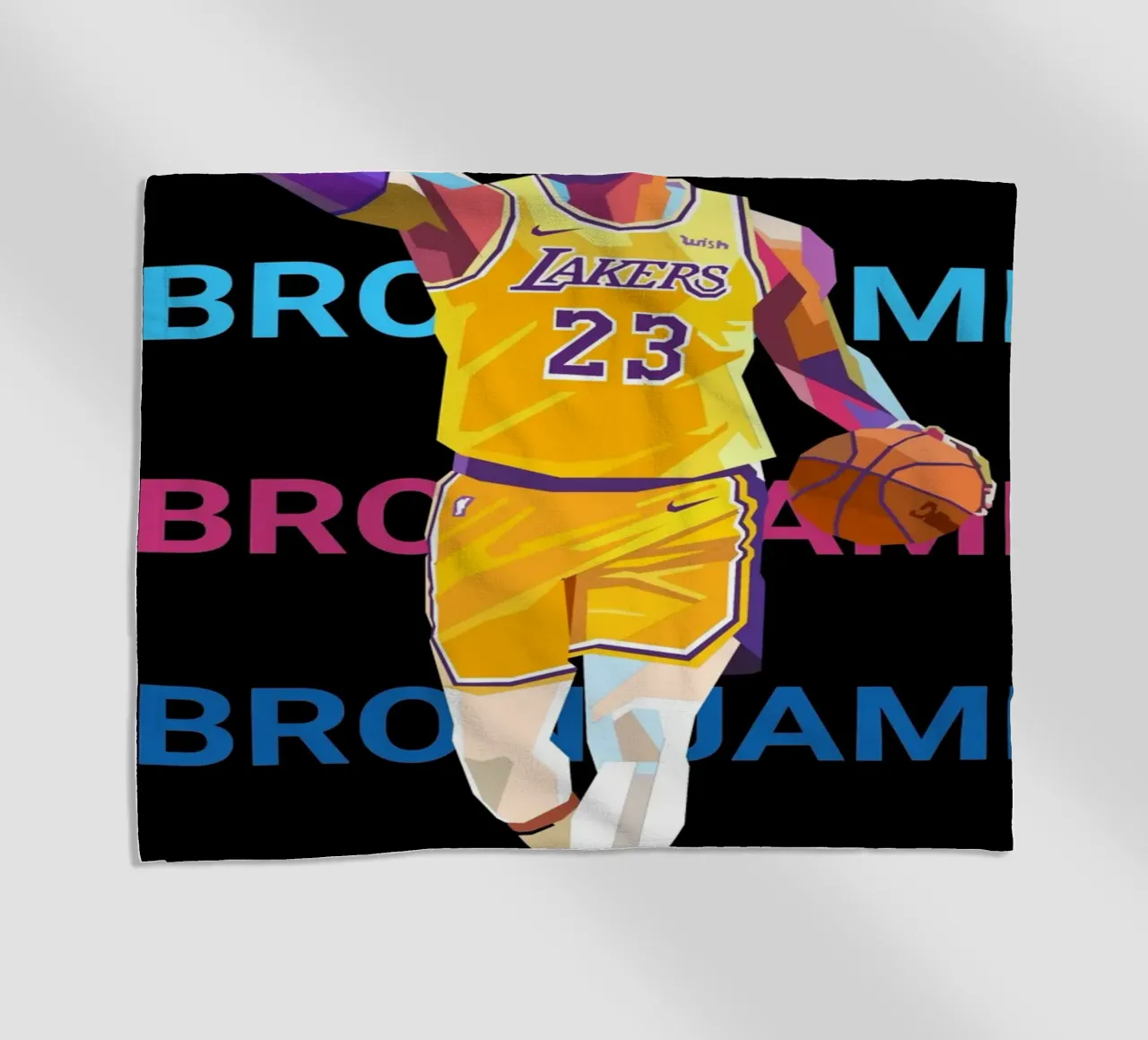 Lebron James art telo mare da Hantamrata
