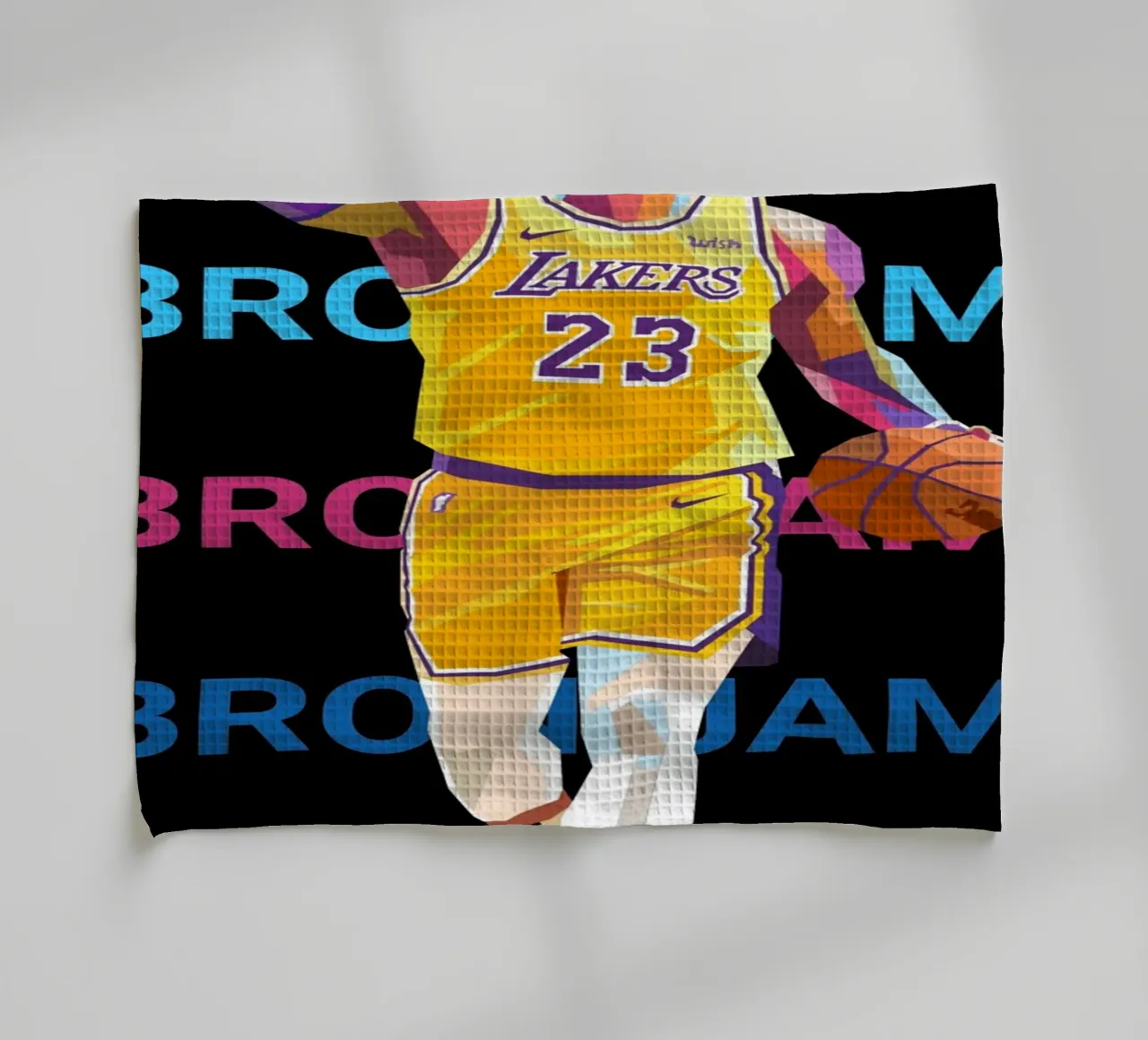 Lebron James art canovaccio da cucina da Hantamrata