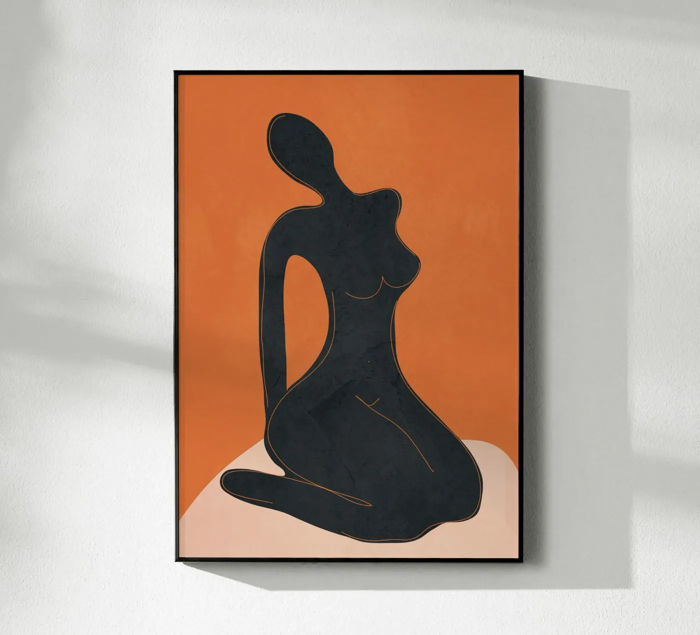 Abstract Nude II plexiglass da cityart