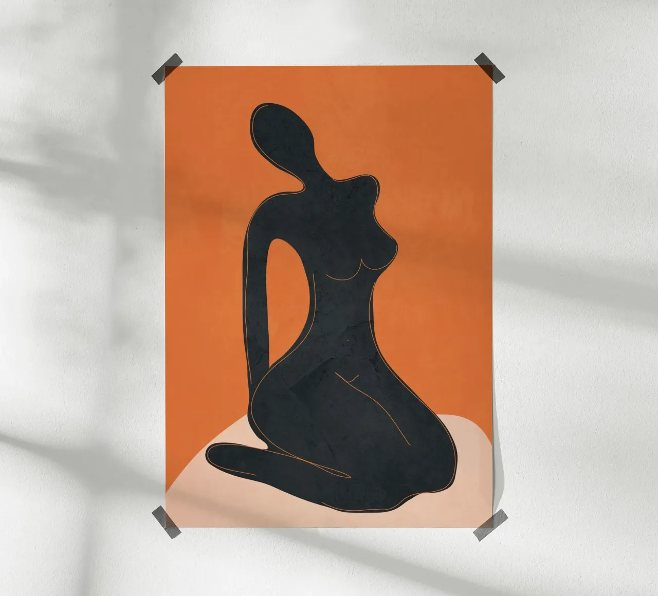 Abstract Nude II hahnemühle by cityart